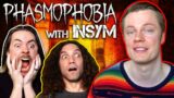 Pro Ghost Hunter gets us murdered – Phasmophobia ft. Insym