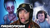 SCARY GAME PHASMOPHOBIA with Friends LIVE