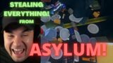 Stealing everything on ASYLUM PRO! | Phasmophobia