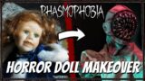I Made A Phasmophobia Girl Ghost Doll – Creepy Doll Repaint – Phasmophobia Dolls Fanart | Dark Nook