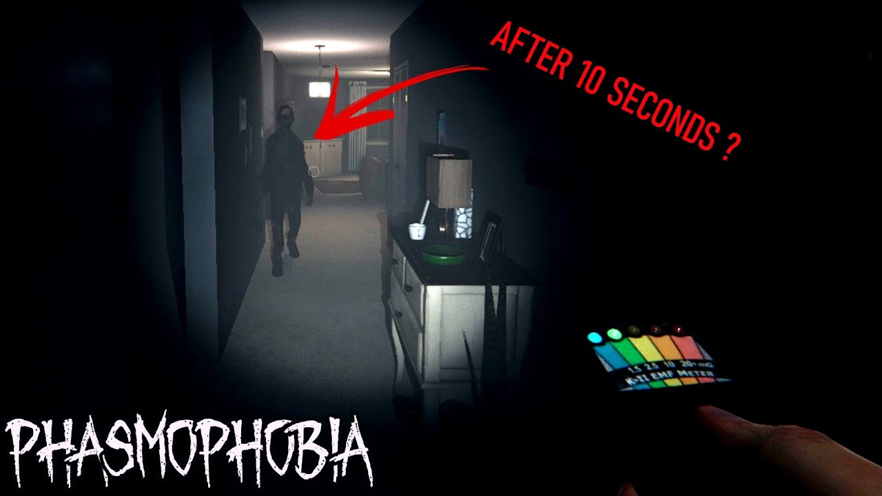 JUMPSCARE AFTER 10 SECONDS? WHAT? Phasmophobia Phasmophobia videos