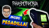 La dificultad PESADILLA es una LOCURA!!! | Phasmophobia Pesadilla