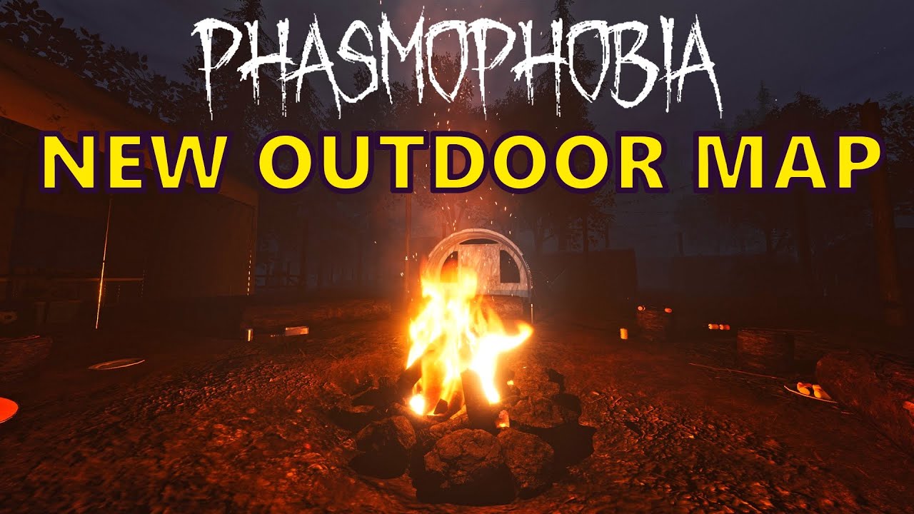 Phasmophobia - First Look At Maple Lodge Campsite (NEW OUTDOOR MAP ...