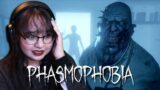 We Saw A Ghost! | Phasmophobia with @JazzyGuns, @QueenTofu & @Krystalogy