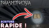 AVOIR L'ECRITURE RAPIDEMENT ! | Astuces/Guide – Phasmophobia FR |
