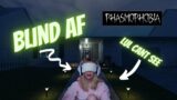 I Played Phasmophobia Blindfolded