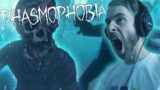 PLAYING PHASMOPHOBIA AND FREAKING OUT!
