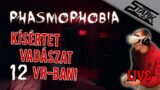 Phasmophobia – 12.Rész (Rettenthetetlen Kísértet Vadászok) – Stark VR LIVE