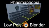 Phasmophobia Truck in Blender | Low Poly Time Lapse