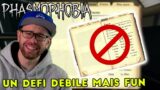 🤣LE DEFI LE PLUS CON DU MONDE ! | Challenge Sans Livre Phasmophobia FR |