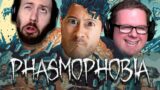 TEACHING THE ROOKIES THE ROPES | Phasmophobia with Mark and Bob