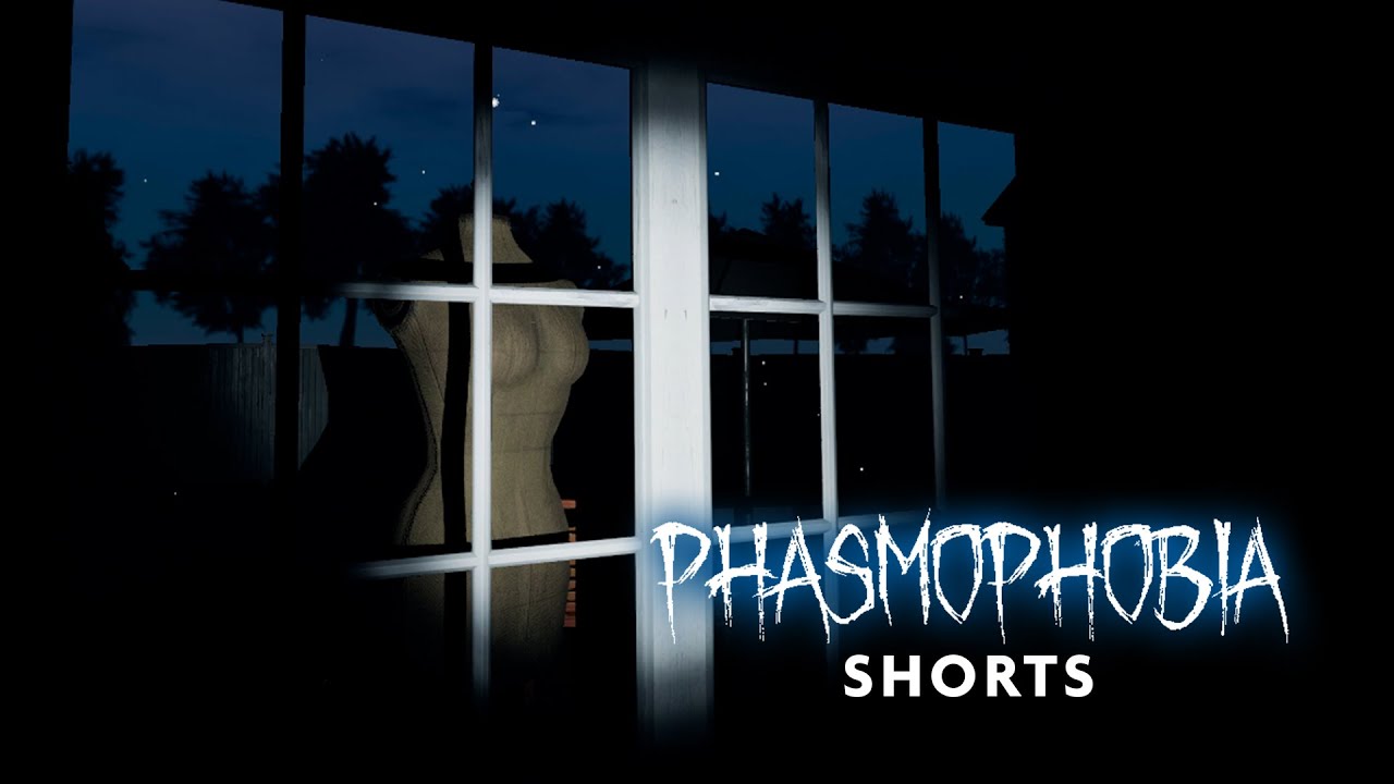 The Creepy Mannequin Watching Me From Outside Phasmophobia shorts