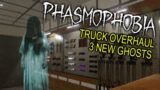 Big Update! 3 New Ghosts and Truck Overhaul (Phasmophobia Co-op)