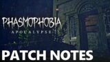 Apocalypse Update FULL Patch Notes – Phasmophobia's Largest Update Yet
