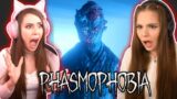 SISTER VS SISTER! CAN WE SURVIVE GHOST HUNTING IN PHASMOPHOBIA… *SCARY GAME*