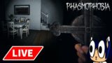 BEGONE GHOST! I am scared of you …🔴 Phasmophobia 2 Players Stream