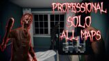 Playing Solo Professional All Maps | Phasmophobia