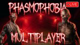 Ghost Hunting In Multiplayer Live Nightmare Mod | Phasmophobia
