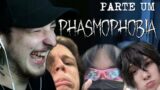 Keller/Bilaw, Scottonauta, Tiba e Umild jogando Phasmophobia