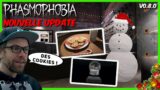 ON DÉCOUVRE L'UPDATE DE NOËL AVEC DES COOKIES | Phasmophobia Tempest V0.8.0