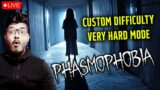 PHASMOPHOBIA Customs Hard Mode Only Lets goooooo  🛑