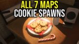 Phasmophobia ALL Cookie Spawns (ALL 7 MAPS!!) – Phasmophobia Christmas Event/Update