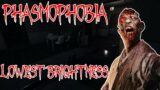 Playing Phasmophobia In Lowest Brightness In Nightmare Mod | Phasmophobia
