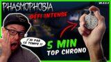 UNE PRESSION DE FOU MON COEUR VA EXPLOSER ! | Défi Intense 5 min – Phasmophobia FR