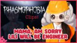 【Phasmophobia】 Lili Promises To Be An Engineer After Getting Jumpscared