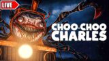 🔴 CHOO CHOO CHARLES LIVE – THE HORROR TRAIN GAME LIVE GAMEPLAY  | PHASMOPHOBIA | AMONG US | HS