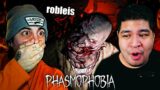 ROBLEIS Y YO NOS ENFRENTAMOS A LOS FANTASMAS MÁS PELIGROSOS DEL JUEGO ⚠️ | Phasmophobia Gameplay