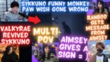 Sykkuno Funny Monkey Paw Wish Gone Wrong in Phasmophobia with Valkyrae, Aimsey, & Ranboo 😆☕MULTI POV