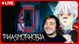 TOSHI CAÇA FANTASMAS EM PHASMOPHOBIA COM @TocaDoCoelho