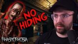 Trying to Survive With NO HIDING | Phasmophobia Challenge