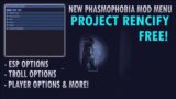 [NEW] PHASMOPHOBIA RENCIFY MOD MENU 2023 | FREE DOWNLOAD | ESP, Noclip, Speed, Troll Stuff