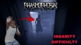 PHASMOPHOBIA | INSANITY DIFICULTY GHOST HUNTING GONE WRONG BUT WE DID IT