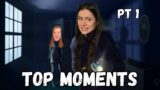 BEST MOMENTS Pro Gaming with Silvia | Phasmophobia #1