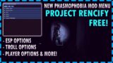 Phasmophobia hack | RENCIFY Mod Menu 2023 | Phasmophobia cheat | Download Free