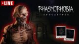THE APOCALYPSE CHALLENGE WITH AVERY & TAYLOR! | PHASMOPHOBIA STREAM VOD!