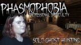 Live Stream: Phasmophobia | Solo Ghost Hunting