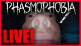 🔴 Hunting Ghosts Live! | Phasmophobia