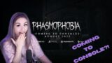 PHASMOPHOBIA CONSOLE RELEASE TRAILER REACTION!