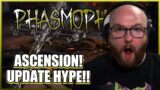 ASCENSION UPDATE HYPE!!! 👻 Phasmophobia Ascension [🔴 LIVE ]