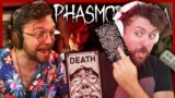 We trolled each other with tarot cards! | Phasmophobia w/ Platy, Pasta, and Em