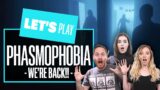 Let's Play Phasmophobia – THE TENACIOUS TRIO IS BACK! Phasmophobia PC Multiplayer Gameplay Update