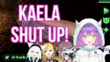 Tokoyami Towa Can't Stop Laughing At Kaela Intimidating The Ghost | Phasmophobia [Hololive/Sub]