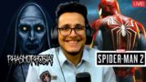 Hunting Bhoots in Phasmophobia || Spiderman 2 Later🛑