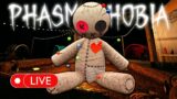 Possible GHOST SIGHTING! – Monday GHOST hunting DUOS with Nightraven | Phasmophobia LIVE