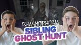 SIBLING GHOST HUNT | Phasmophobia Gaming Challenge 💀🎮