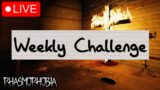 Weekly Challenge #50 | Phasmophobia LIVE